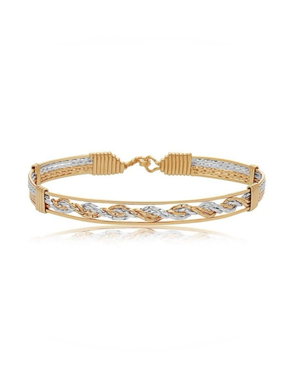 Ronaldo Designer "One More Chance" Bracelet in 14k gold artist wire sterling